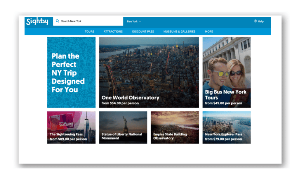 Sightsy- tours and activities platform built with Laravel