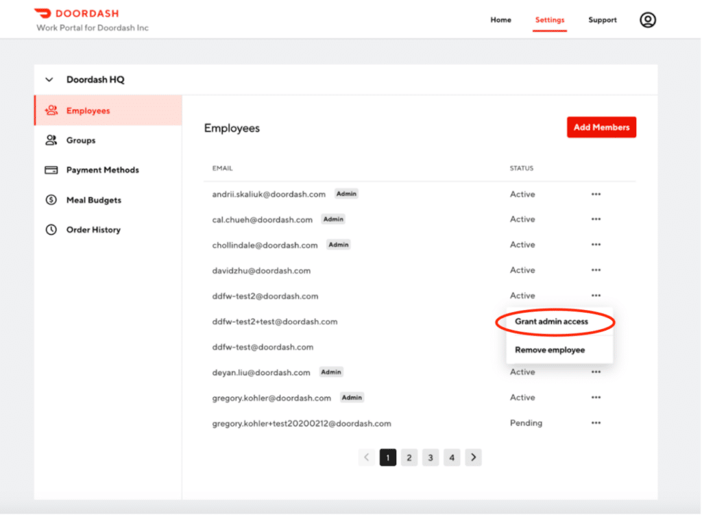 Building Dashboard on food delivery website like DoorDash