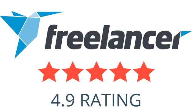 4.9 rating on freelancer.com